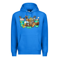 True Royal french bulldog coffee cups Premium Hoodie - Zillion Design Studio