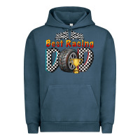 Pigment Midnight Navy best racing dad Urban Hoodie - texasbilliewilder