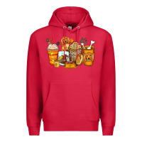 Cardinal cocker spaniel coffee cups Premium Hoodie - Zillion Design Studio