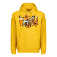 Lemon cocker spaniel coffee cups Premium Hoodie - Zillion Design Studio