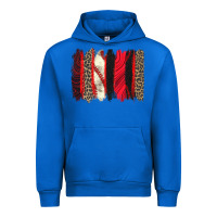 Cobalt baseball brushstroke Urban Hoodie - Zillion Design Studio