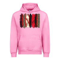 Fuchsia Pink baseball brushstroke Urban Hoodie - Zillion Design Studio
