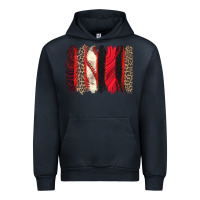 Navy baseball brushstroke Urban Hoodie - Zillion Design Studio