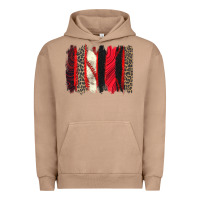 Pigment Burro baseball brushstroke Urban Hoodie - Zillion Design Studio