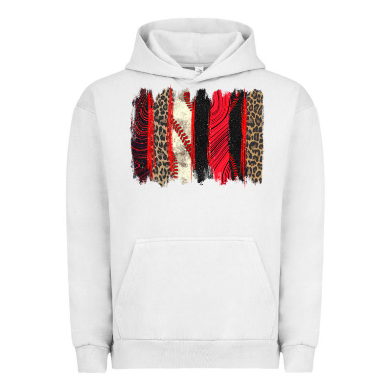 Baseball Brushstroke Urban Hoodie by Zillion Design Studio | Teevron