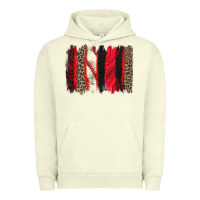 Pigment Pistachio baseball brushstroke Urban Hoodie - Zillion Design Studio