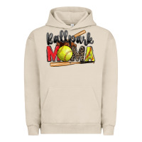 Pigment French Oak ballpark mama softball Urban Hoodie - Zillion Design Studio