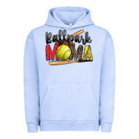 Pigment Grape Ice ballpark mama softball Urban Hoodie - Zillion Design Studio