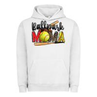 Pigment Lunar Rock ballpark mama softball Urban Hoodie - Zillion Design Studio