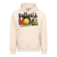 Sandshell ballpark mama softball Urban Hoodie - Zillion Design Studio