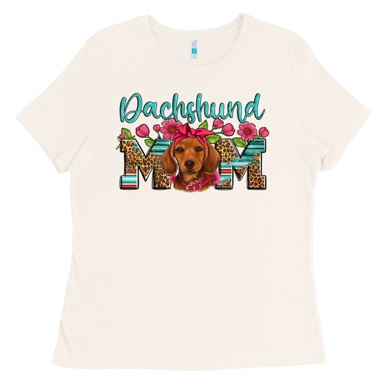 Dachshund Mom Ladies Tee by Artiststas | Teevron