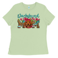 Matcha dachshund mom Ladies Tee - Artiststas