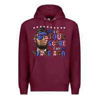 Burgundy this is so four score and seven years ago Premium Hoodie - texasbilliewilder