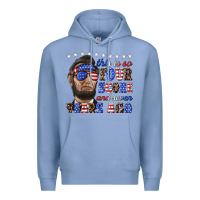 Colony Blue this is so four score and seven years ago Premium Hoodie - texasbilliewilder