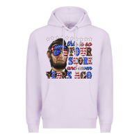 Lilac this is so four score and seven years ago Premium Hoodie - texasbilliewilder