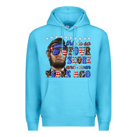 Ocean Blue this is so four score and seven years ago Premium Hoodie - texasbilliewilder