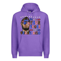 Purple this is so four score and seven years ago Premium Hoodie - texasbilliewilder