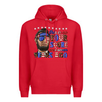 Red this is so four score and seven years ago Premium Hoodie - texasbilliewilder