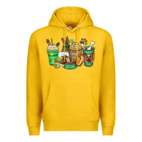Lemon yorkshire terrier coffee cups Premium Hoodie - Zillion Design Studio