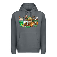 Rock yorkshire terrier coffee cups Premium Hoodie - Zillion Design Studio