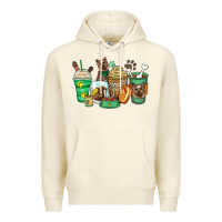 Tofu yorkshire terrier coffee cups Premium Hoodie - Zillion Design Studio