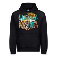 Black blessed mama with sunflowers Urban Hoodie - texasbilliewilder