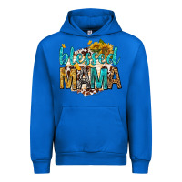 Cobalt blessed mama with sunflowers Urban Hoodie - texasbilliewilder