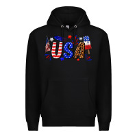 Black usa 4th of july Premium Hoodie - texasbilliewilder