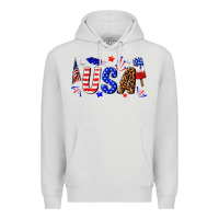 Dove Grey usa 4th of july Premium Hoodie - texasbilliewilder