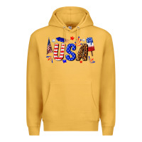 Mustard usa 4th of july Premium Hoodie - texasbilliewilder