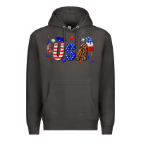Smoke usa 4th of july Premium Hoodie - texasbilliewilder