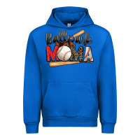 Cobalt ballpark mama baseball Urban Hoodie - Zillion Design Studio