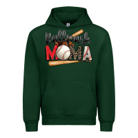 Forest Green ballpark mama baseball Urban Hoodie - Zillion Design Studio