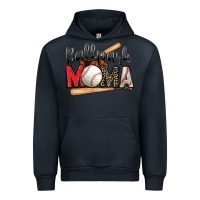 Navy ballpark mama baseball Urban Hoodie - Zillion Design Studio