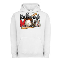 Pigment Lunar Rock ballpark mama baseball Urban Hoodie - Zillion Design Studio
