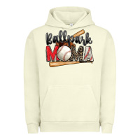 Pigment Pistachio ballpark mama baseball Urban Hoodie - Zillion Design Studio