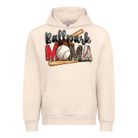 Sandshell ballpark mama baseball Urban Hoodie - Zillion Design Studio