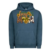 Pigment Midnight Navy boy mom Urban Hoodie - texasbilliewilder