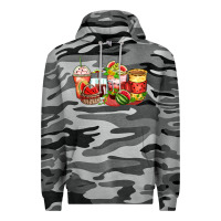 Slate Camo watermelon farm fresh coffee cups Premium Hoodie - Zillion Design Studio