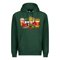 Sports Green watermelon farm fresh coffee cups Premium Hoodie - Zillion Design Studio