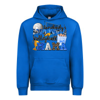 Cobalt somebody's loud mouth volleyball mama Urban Hoodie - Zillion Design Studio