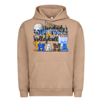 Pigment Burro somebody's loud mouth volleyball mama Urban Hoodie - Zillion Design Studio