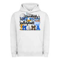 Pigment Lunar Rock somebody's loud mouth volleyball mama Urban Hoodie - Zillion Design Studio