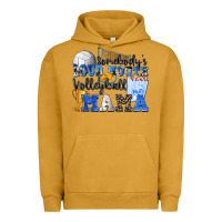 Pigment Peanut Butter somebody's loud mouth volleyball mama Urban Hoodie - Zillion Design Studio