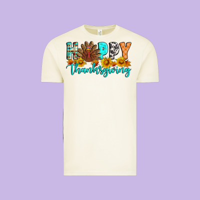 Happy Thanksgiving Vintage Tee Designed By Artiststas
