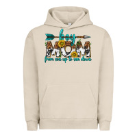 Pigment French Oak boy mom from son up to son down  western Urban Hoodie - texasbilliewilder