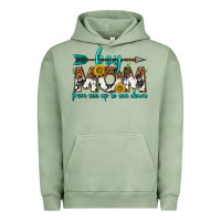 Pigment Oil Green boy mom from son up to son down  western Urban Hoodie - texasbilliewilder
