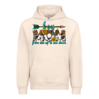 Sandshell boy mom from son up to son down  western Urban Hoodie - texasbilliewilder