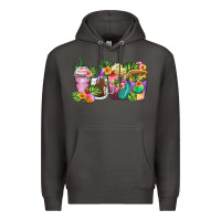 Smoke tropical coffee cups Premium Hoodie - Zillion Design Studio