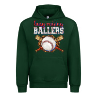 Forest Green busy raising ballers baseball Urban Hoodie - texasbilliewilder